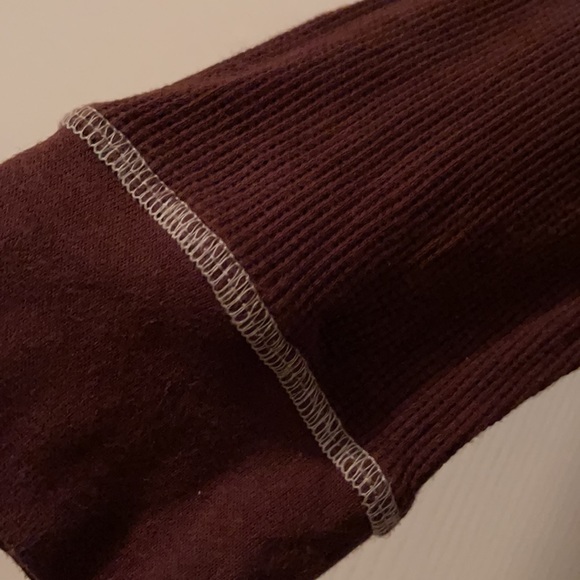 US Polo 3/4 Sleeve V-Neck Hoodie (L- fitted) - Picture 5 of 8